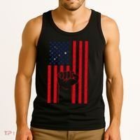 Samoa Handfist Usa America Samoan Flag Samoan Pride Tank Top thumb 3