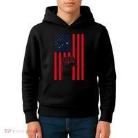 Samoa Handfist Usa America Samoan Flag Samoan Pride Kids Hoodie thumb 4