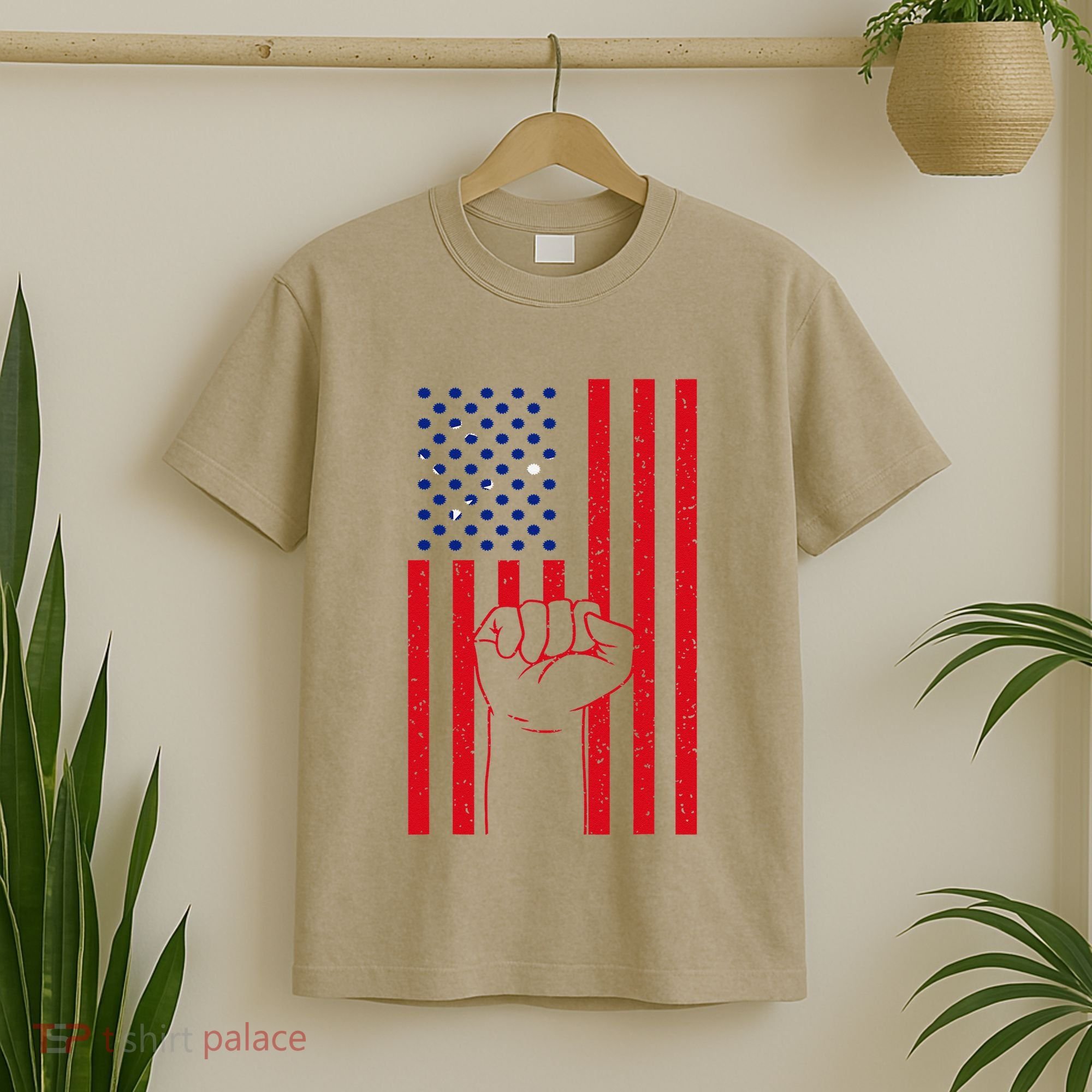 Samoa Handfist Usa America Samoan Flag Samoan Pride T-Shirt