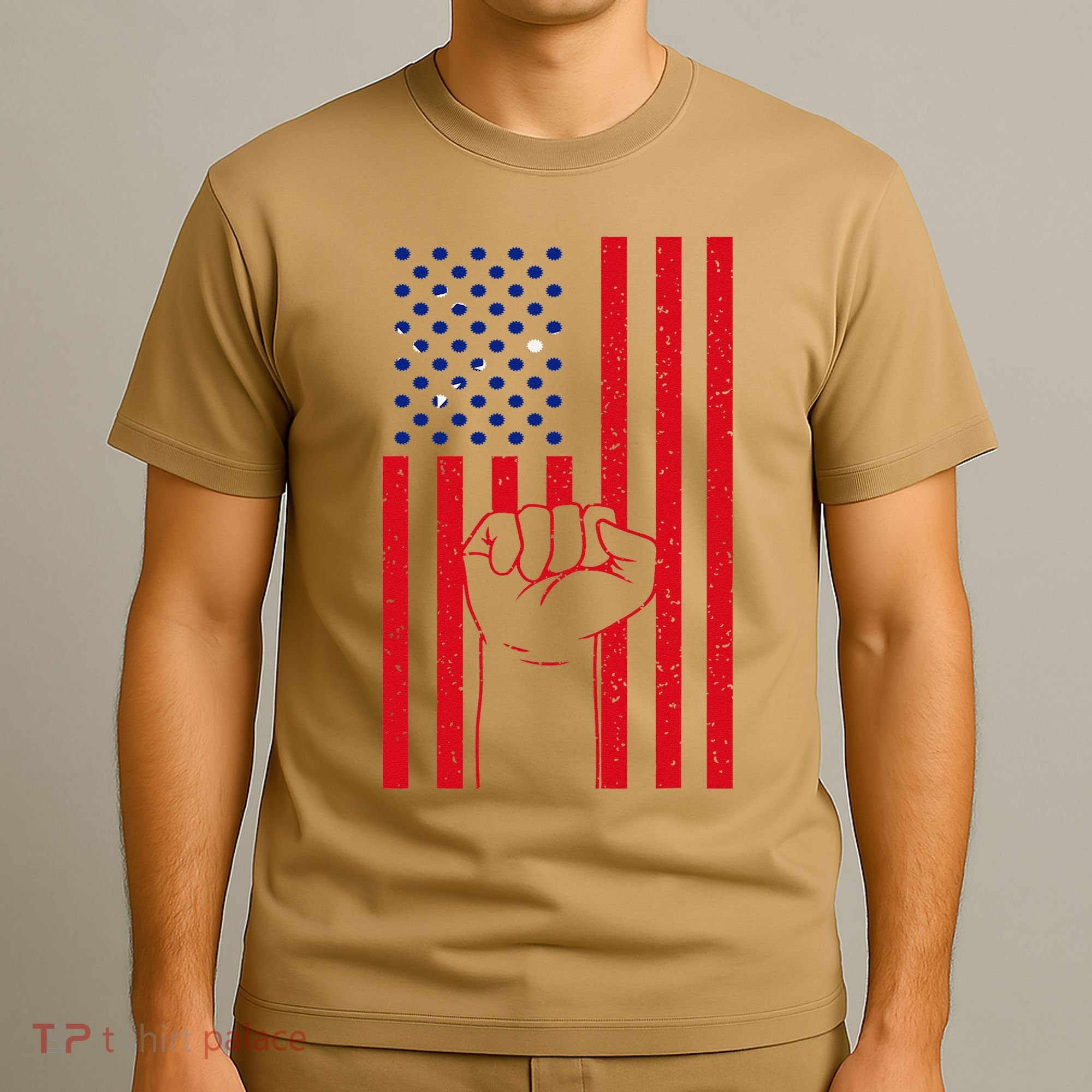 Samoa Handfist Usa America Samoan Flag Samoan Pride T-Shirt
