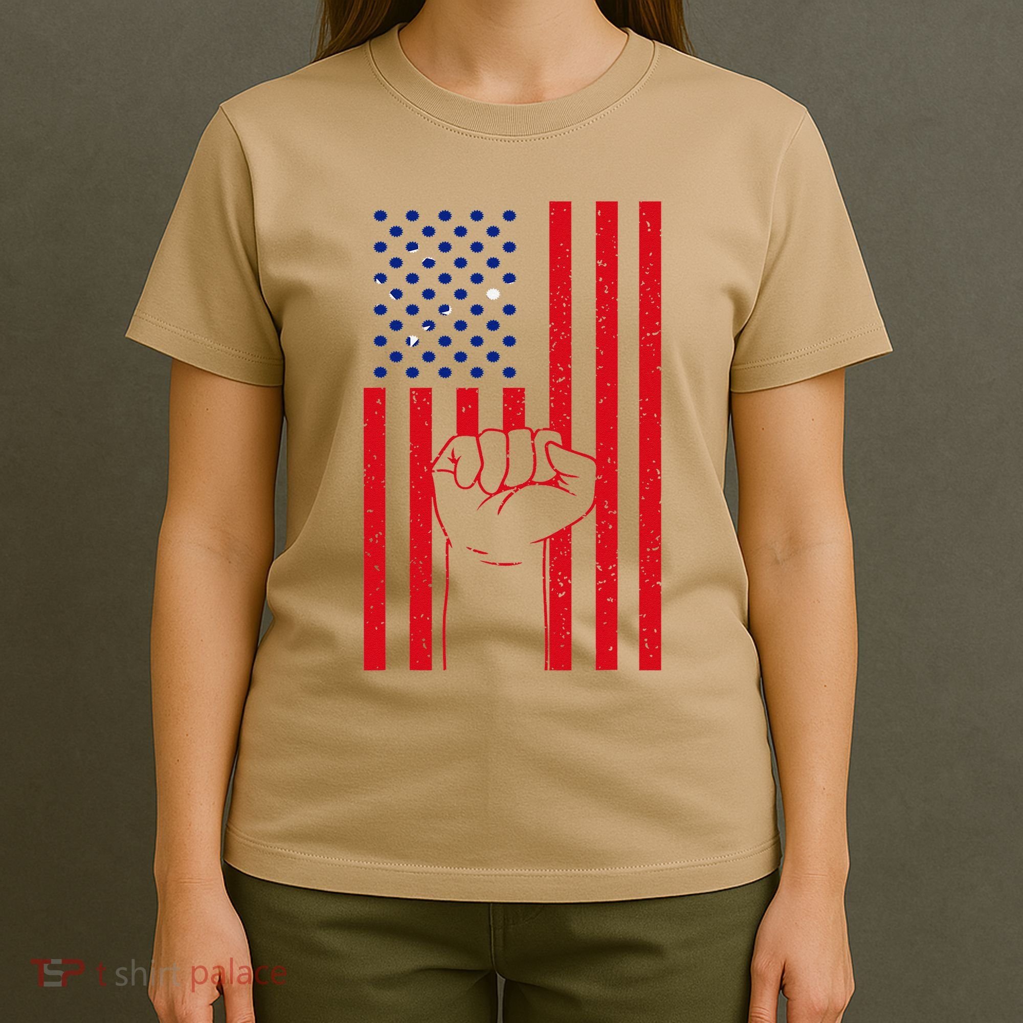 Samoa Handfist Usa America Samoan Flag Samoan Pride T-Shirt