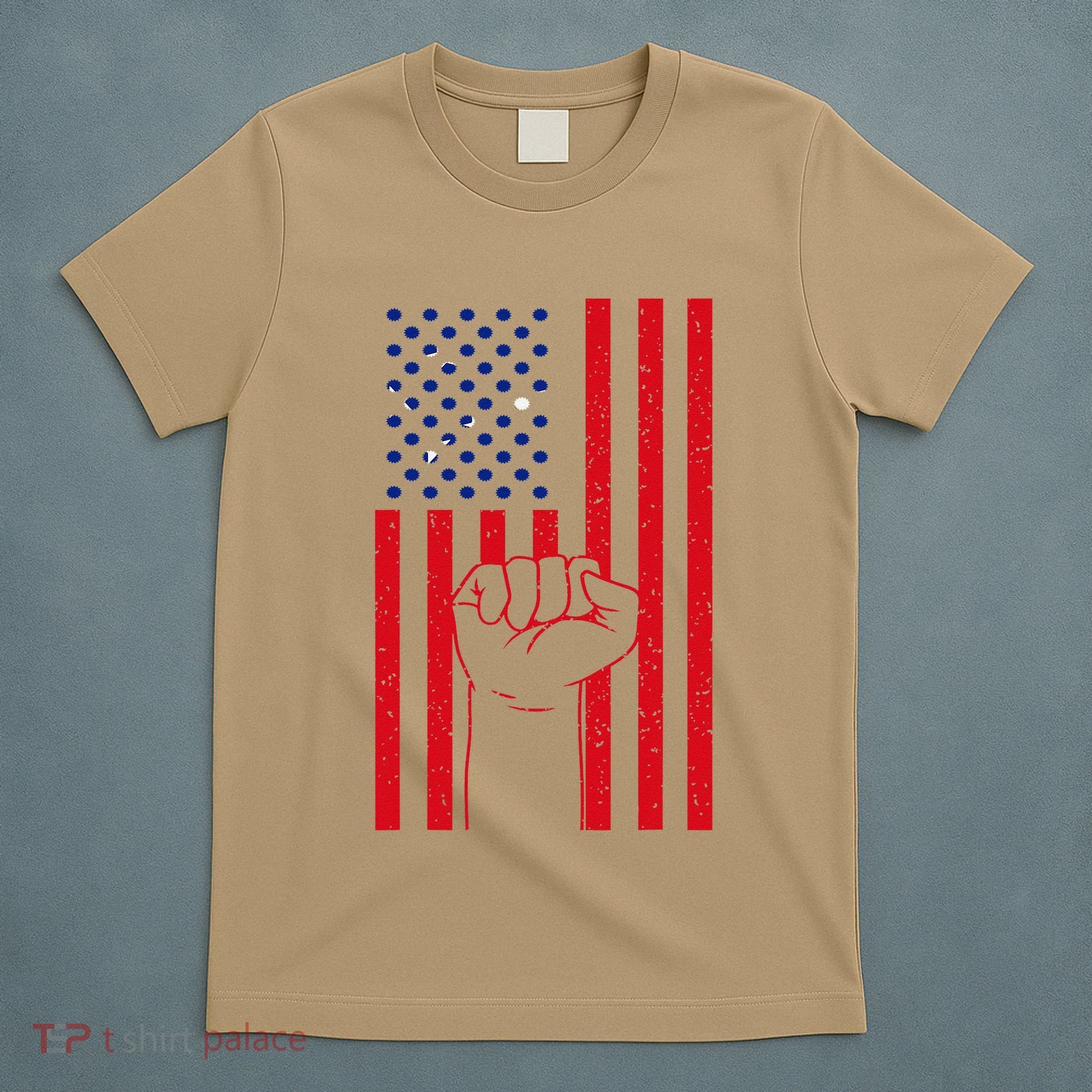 Samoa Handfist Usa America Samoan Flag Samoan Pride T-Shirt