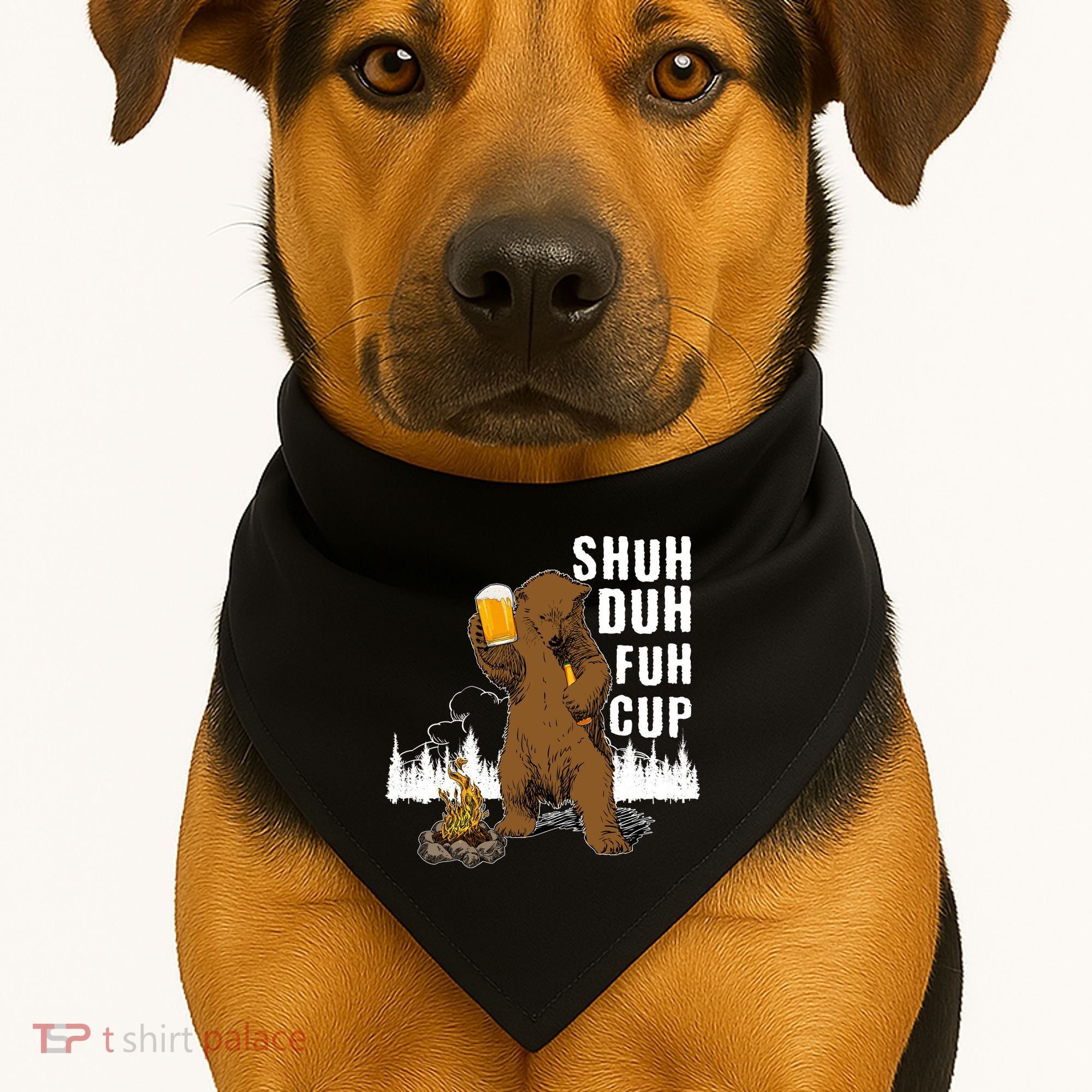 Shuh Duh Fuh Cup USA-Made Doggie Bandana