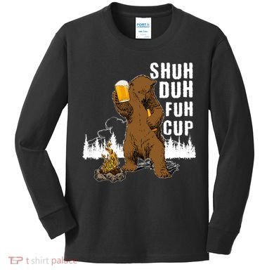 Shuh Duh Fuh Cup Kids Long Sleeve Shirt