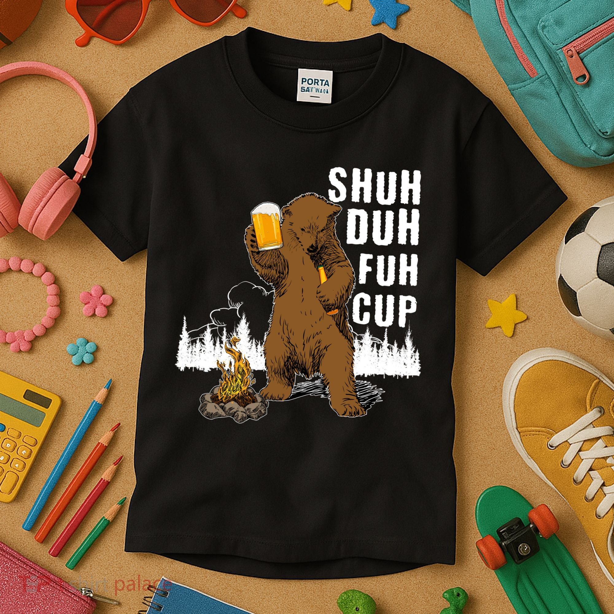 Shuh Duh Fuh Cup Kids T-Shirt