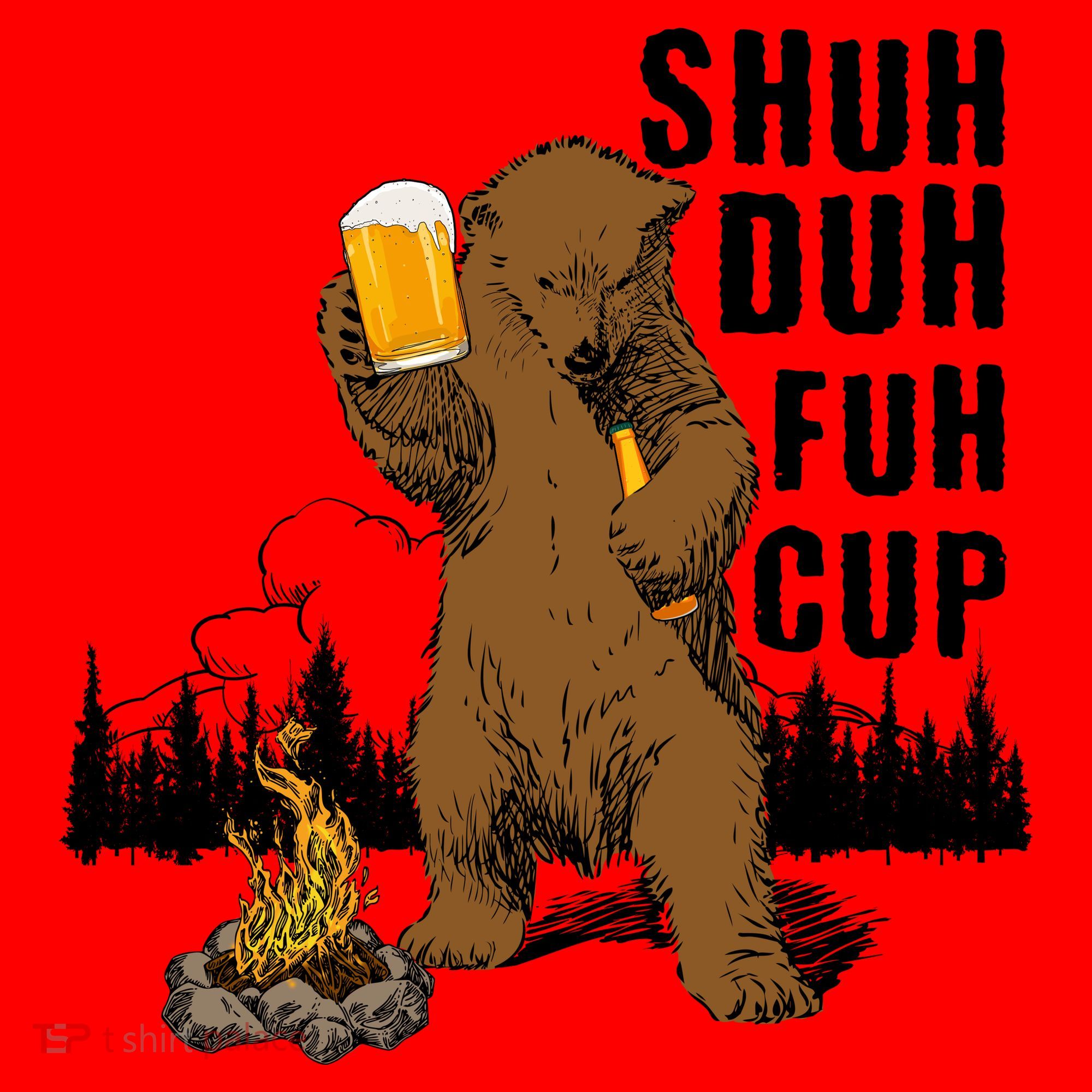 Shuh Duh Fuh Cup Santa Hat