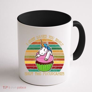 Shut The Fucupcakes Coffee Mug back