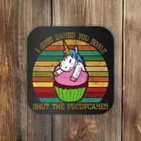 Shut The Fucupcakes Coaster thumb 0