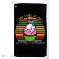 Shut The Fucupcakes Golf Towel thumb 0