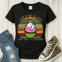 Shut The Fucupcakes Women's T-Shirt thumb 3