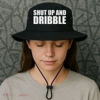 Shut Up And Dribble Bucket Hat thumb 3