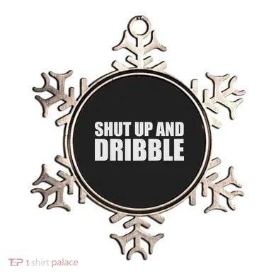 Shut Up And Dribble Ornament