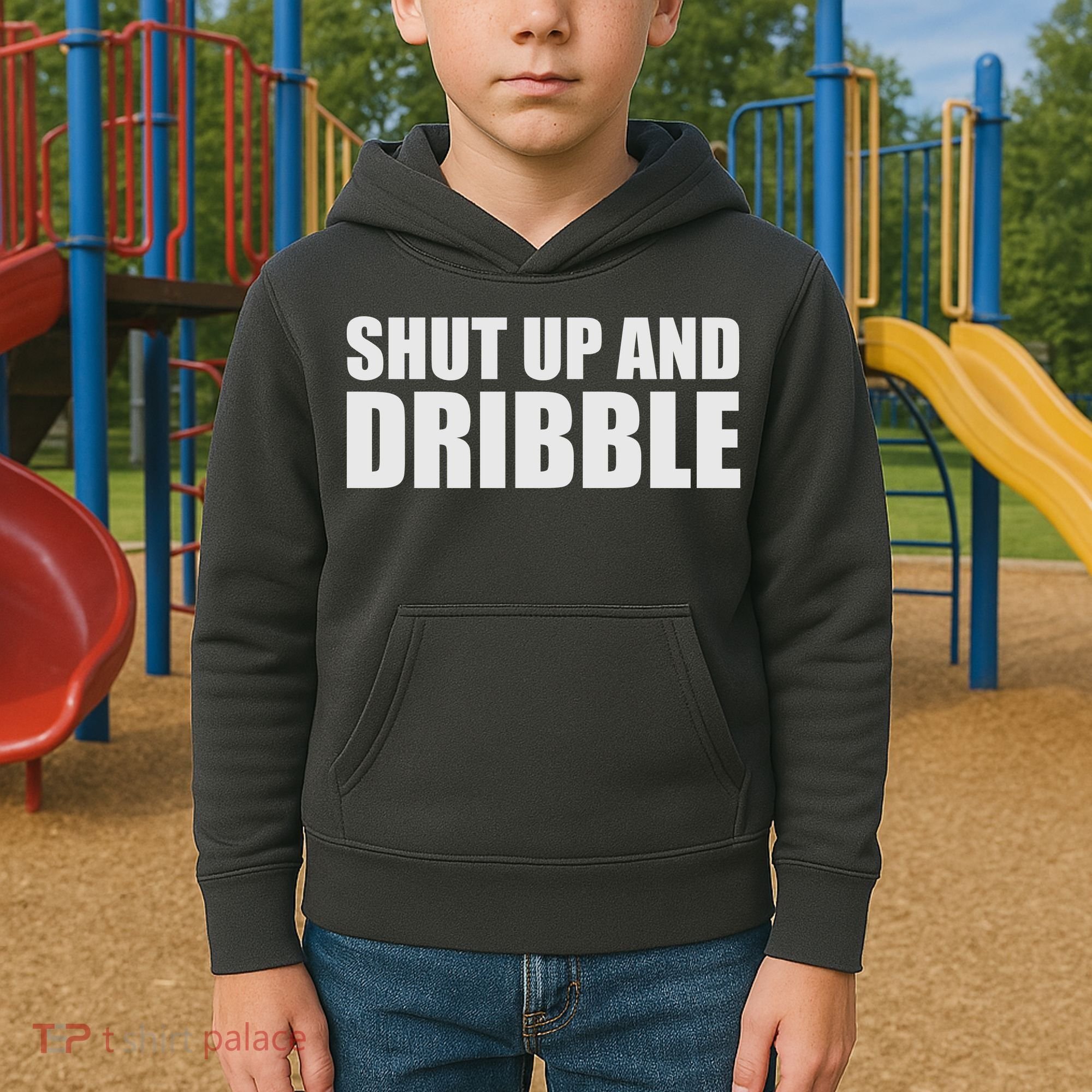 Shut Up And Dribble Kids Hoodie