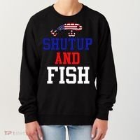 Shut Up And Fish Women's Sweatshirt thumb 0