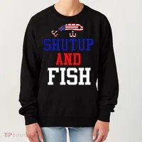 Shut Up And Fish Women's Sweatshirt thumb 0