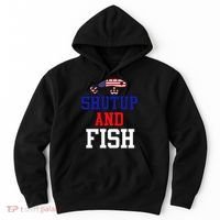 Shut Up And Fish Hoodie thumb 0