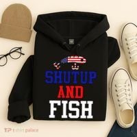 Shut Up And Fish Hoodie thumb 4