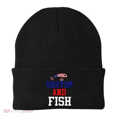 Shut Up And Fish Beanie