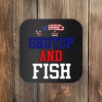Shut Up And Fish Coaster thumb 0