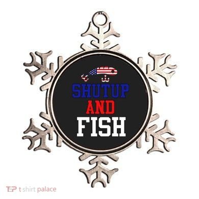 Shut Up And Fish Ornament