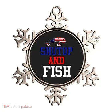 Shut Up And Fish Ornament