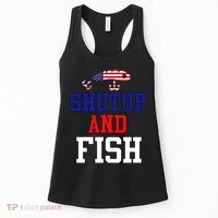 Shut Up And Fish Women's Tank Top thumb 0