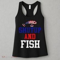 Shut Up And Fish Women's Tank Top thumb 3