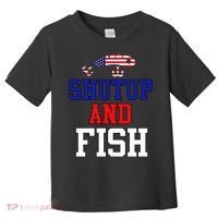 Shut Up And Fish Toddler T-Shirt thumb 0