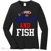 Shut Up And Fish Women's Long Sleeve Shirt thumb 0