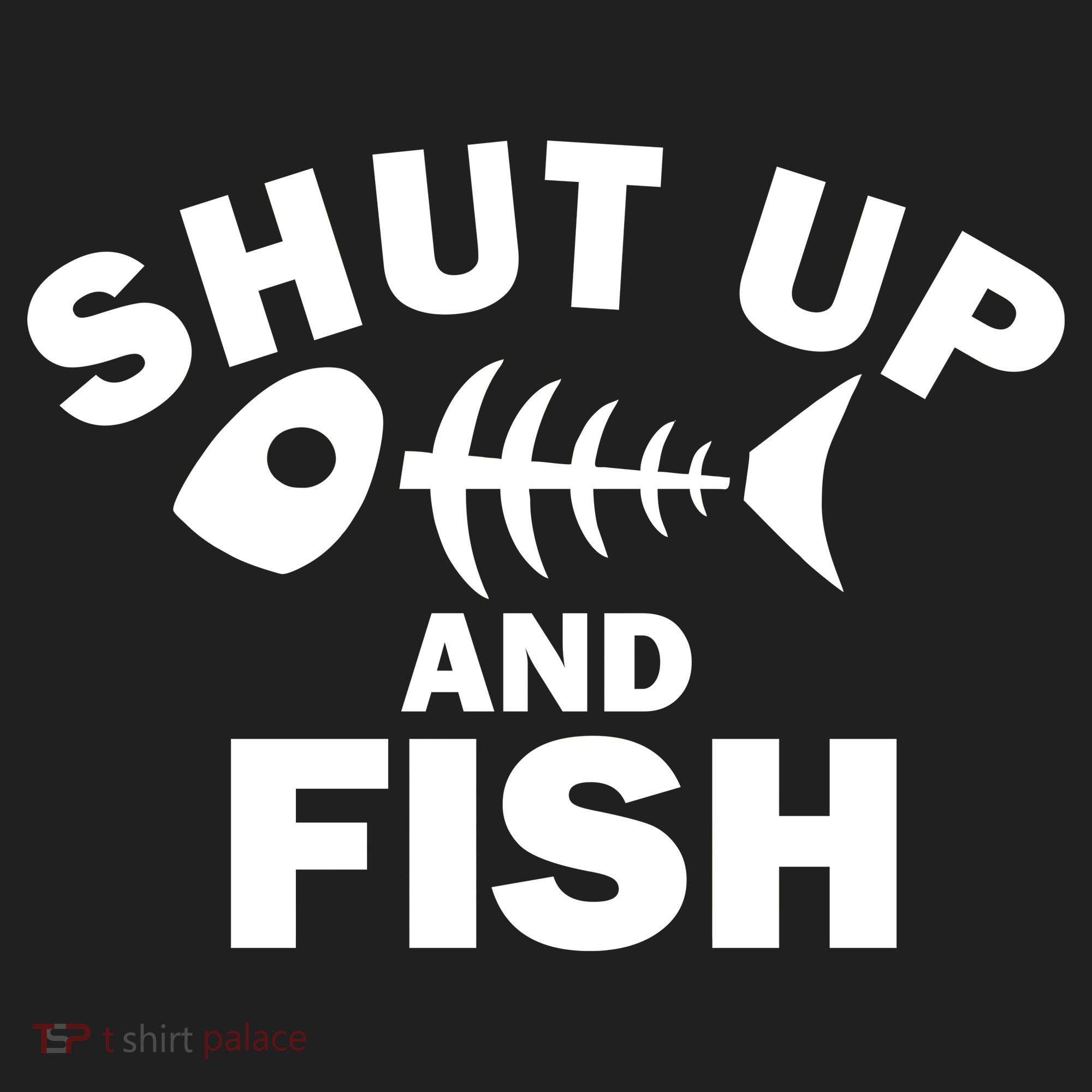 Shut Up And Fish Fishing Women's Sweatshirt