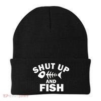 Shut Up And Fish Fishing Beanie thumb 0
