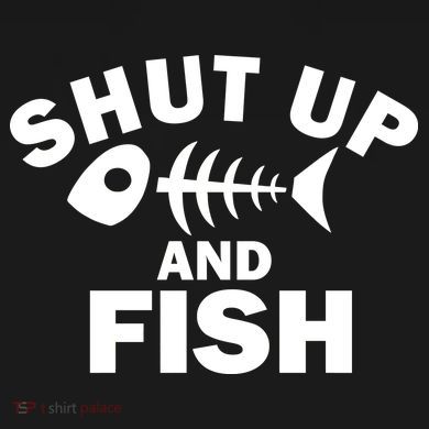 Shut Up And Fish Fishing Women's Hoodie