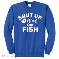 Shut Up And Fish Fishing Sweatshirt thumb 0