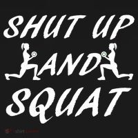 Shut Up And Squat Gym Fitness Workout Toddler Hoodie thumb 2