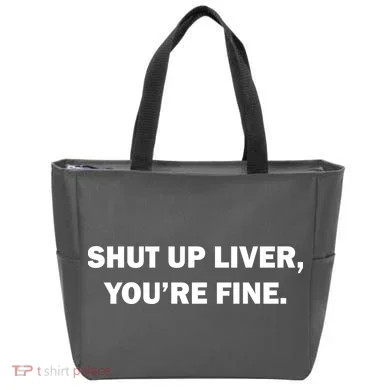 Shut Up Liver Tote Bag