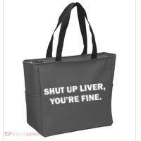 Shut Up Liver Tote Bag thumb 2