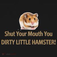 Shut Your Mouth You Dirty Little Hamster Visor thumb 3