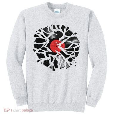 Smash Hit Vinyl Record Rock Vinyl Record Sweatshirt