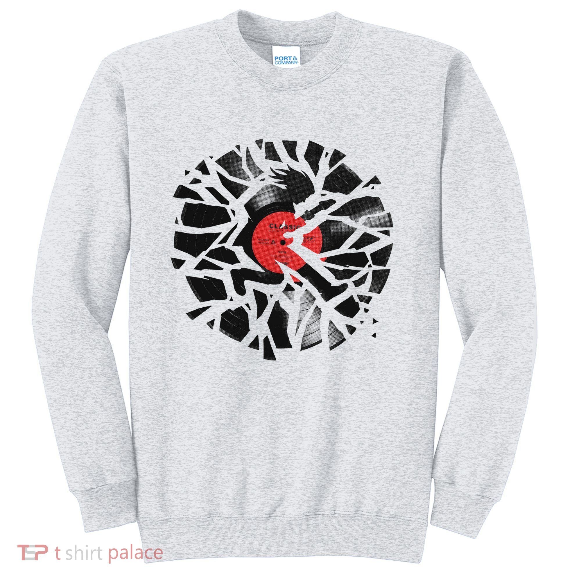 Smash Hit Vinyl Record Rock Vinyl Record Sweatshirt