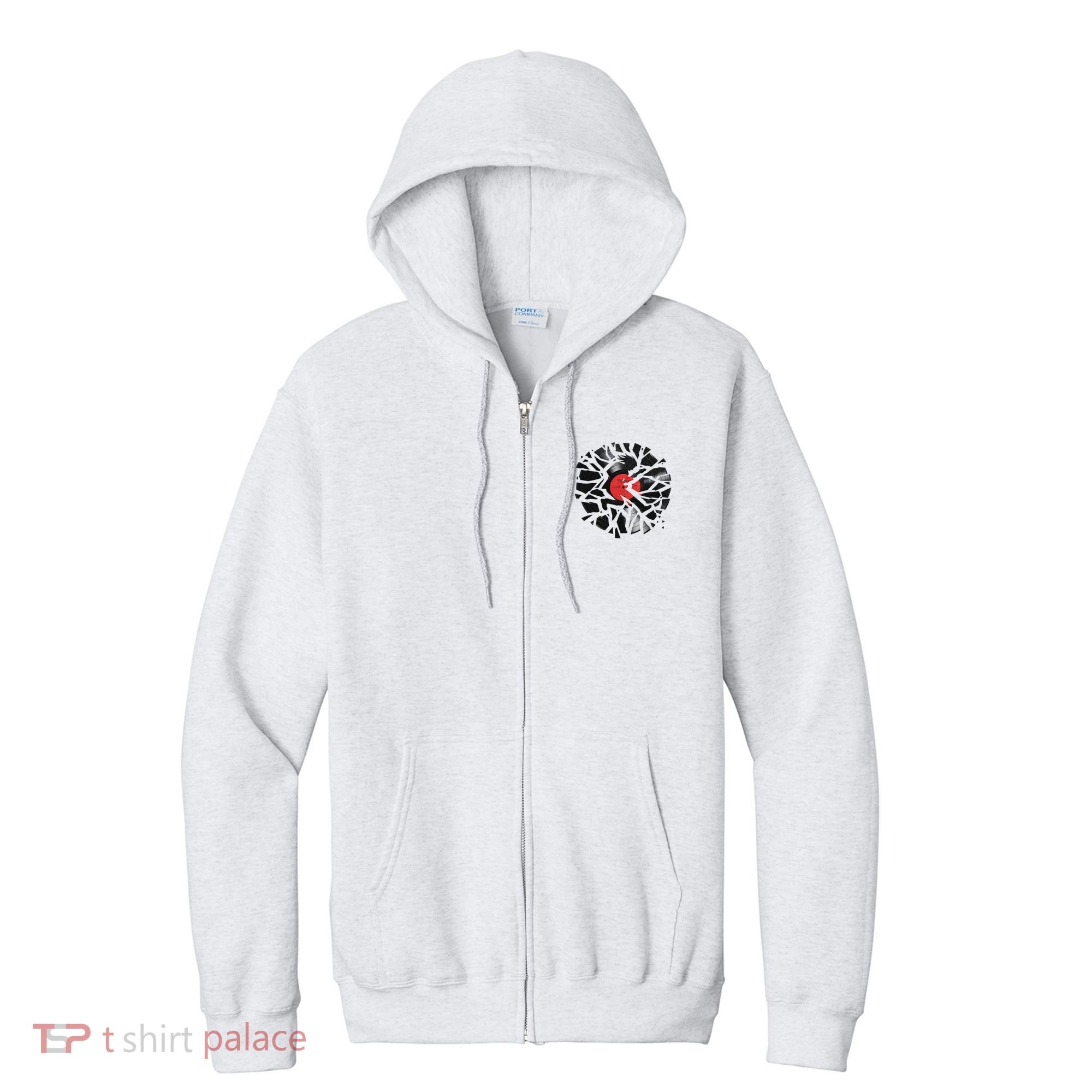 Smash Hit Vinyl Record Rock Vinyl Record Full Zip Hoodie