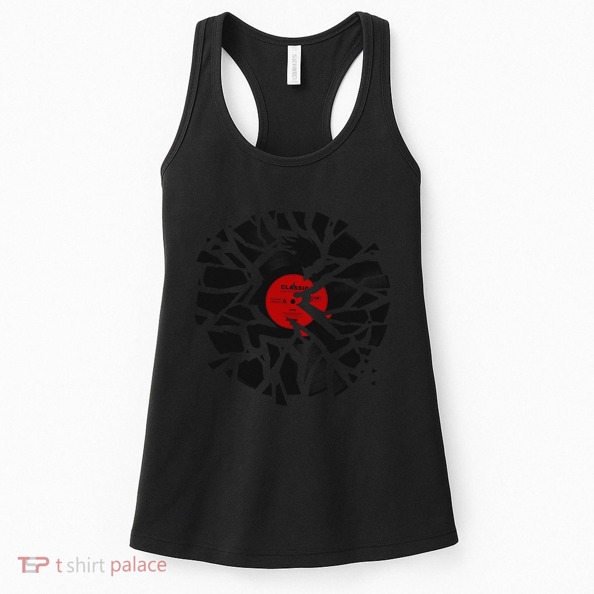 Smash Hit Vinyl Record Rock Vinyl Record Women's Tank Top