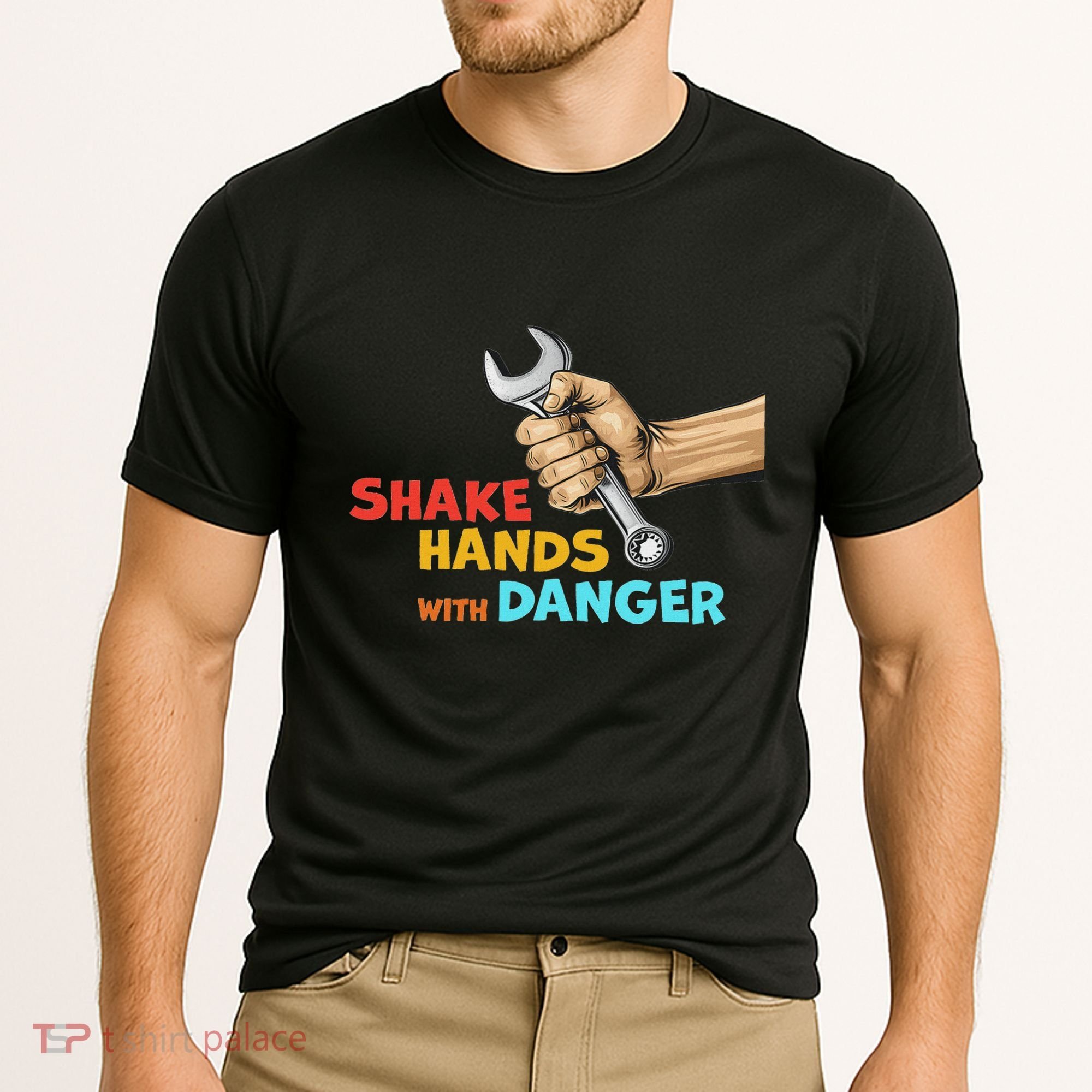 Shake Hands With Danger Retro Apparel Cooling Performance Crew T-Shirt