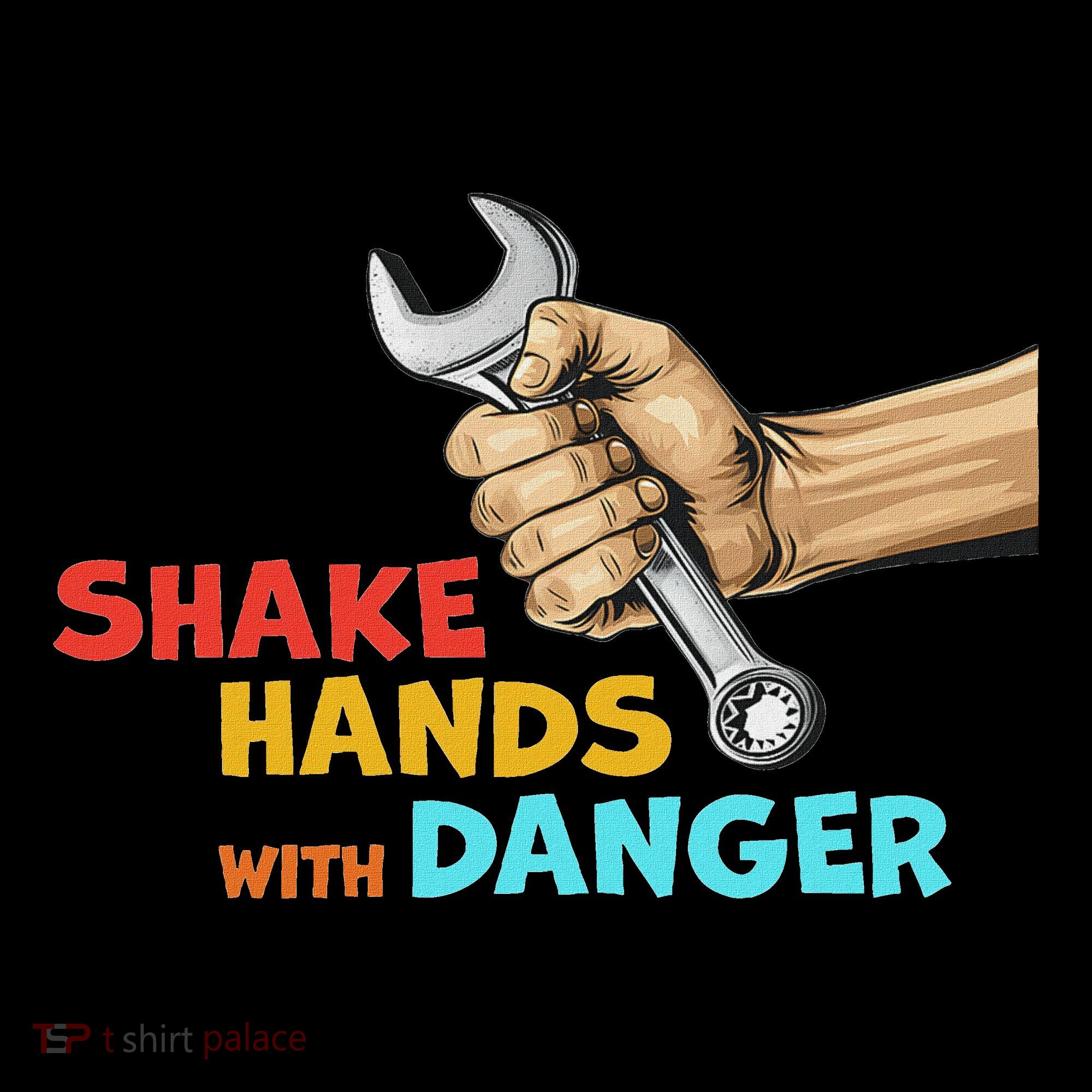 Shake Hands With Danger Retro Apparel Cooling Performance Crew T-Shirt