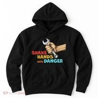 Shake Hands With Danger Retro Apparel Hoodie thumb 0