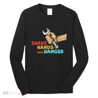 Shake Hands With Danger Retro Apparel Long Sleeve Shirt thumb 0