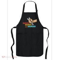 Shake Hands With Danger Retro Apparel Apron thumb 0