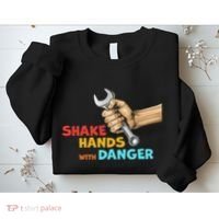 Shake Hands With Danger Retro Apparel Sweatshirt thumb 2