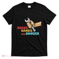 Shake Hands With Danger Retro Apparel T-Shirt thumb 0