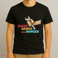 Shake Hands With Danger Retro Apparel T-Shirt thumb 3