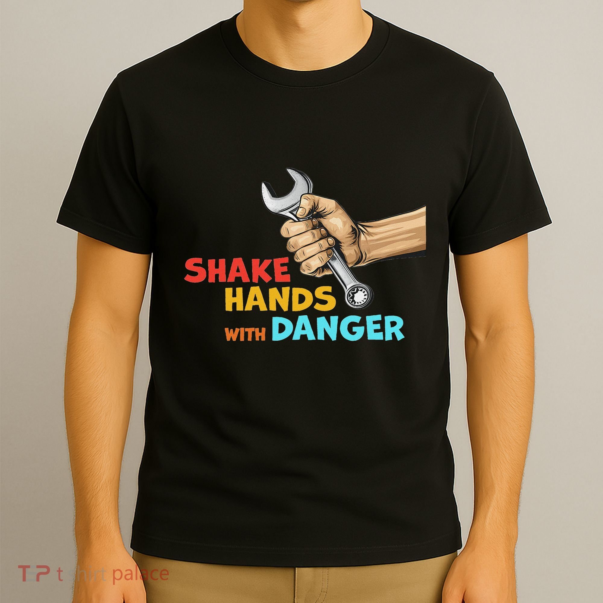 Shake Hands With Danger Retro Apparel T-Shirt